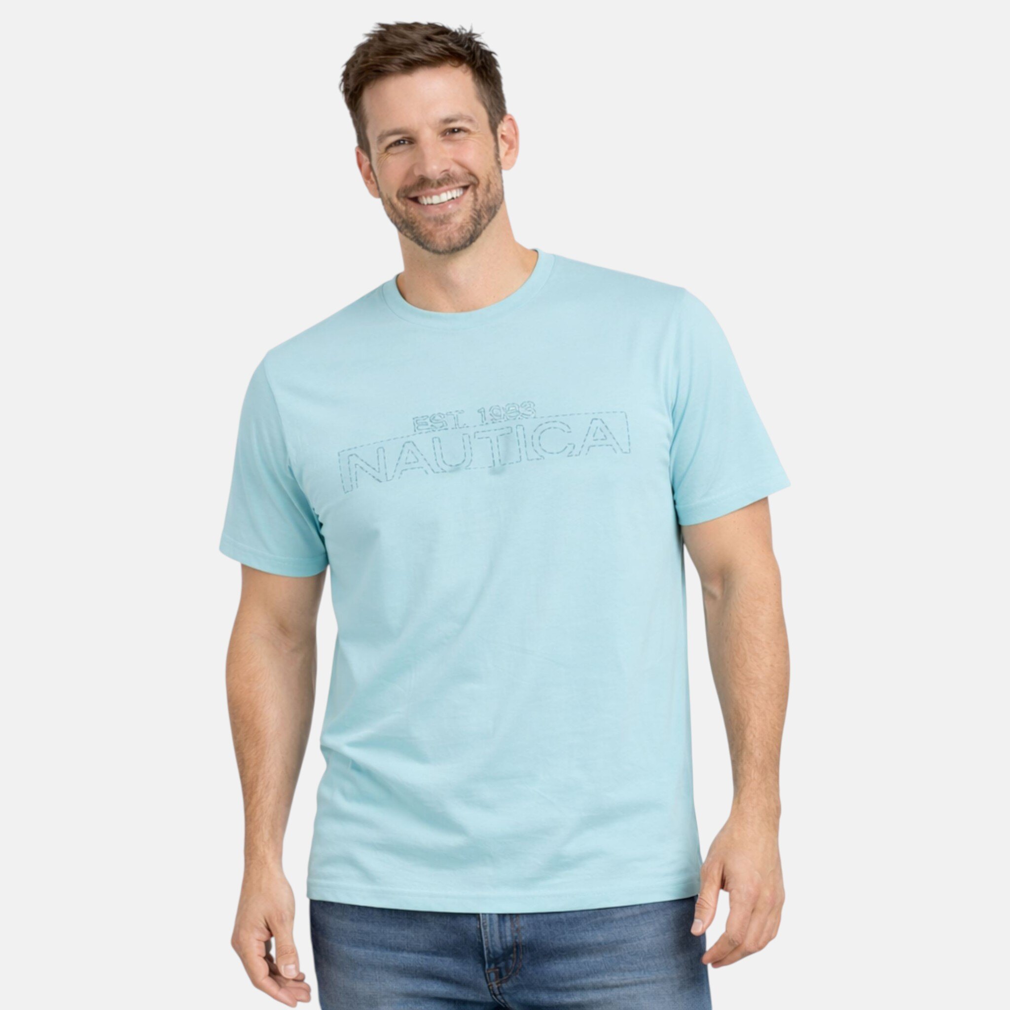 Großhändler Nautica - Nautica Herren T-Shirt mit kurzen Ärmeln von S bis XL