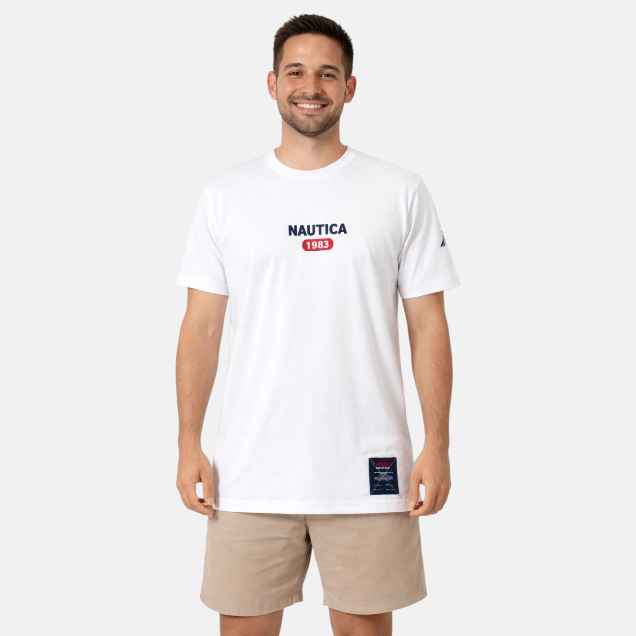 Großhändler Nautica - Nautica Herren Kurzarm-T-Shirt von S bis XL