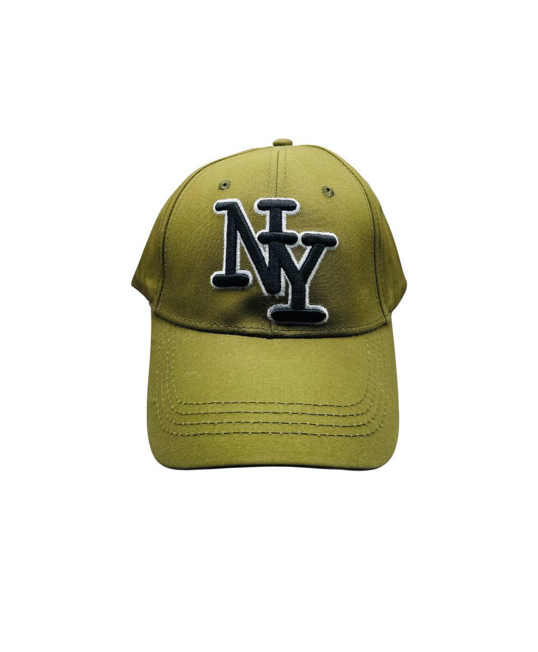 Grossiste NY - Casquette NY outline vert kaki adulte/ados