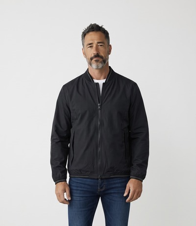 Grossiste Omnimen - Veste Bomber Homme – Tissu Technique Léger Grossiste Omnimen - Veste Bomber Homme – Tissu Technique Léger