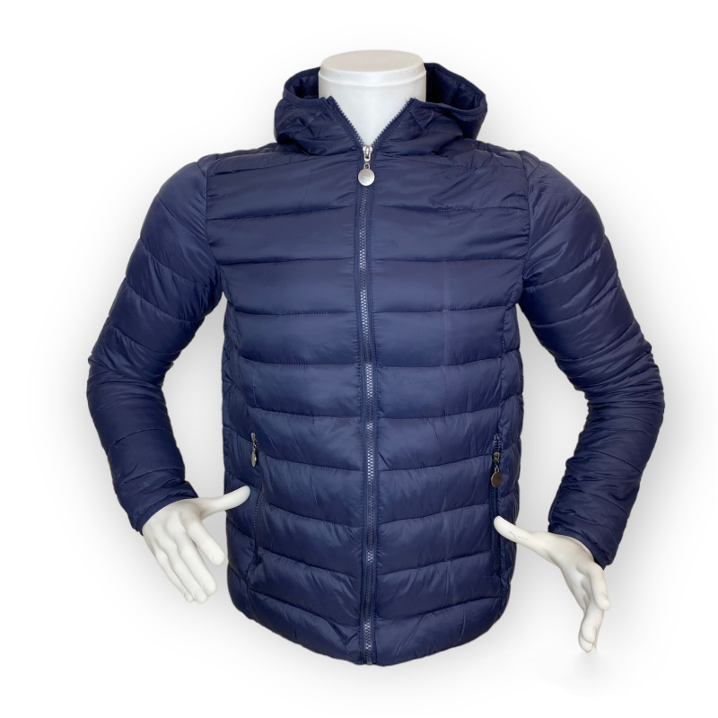 Wholesaler Omnimen - Lightweight quilted and padded hooded down jacket