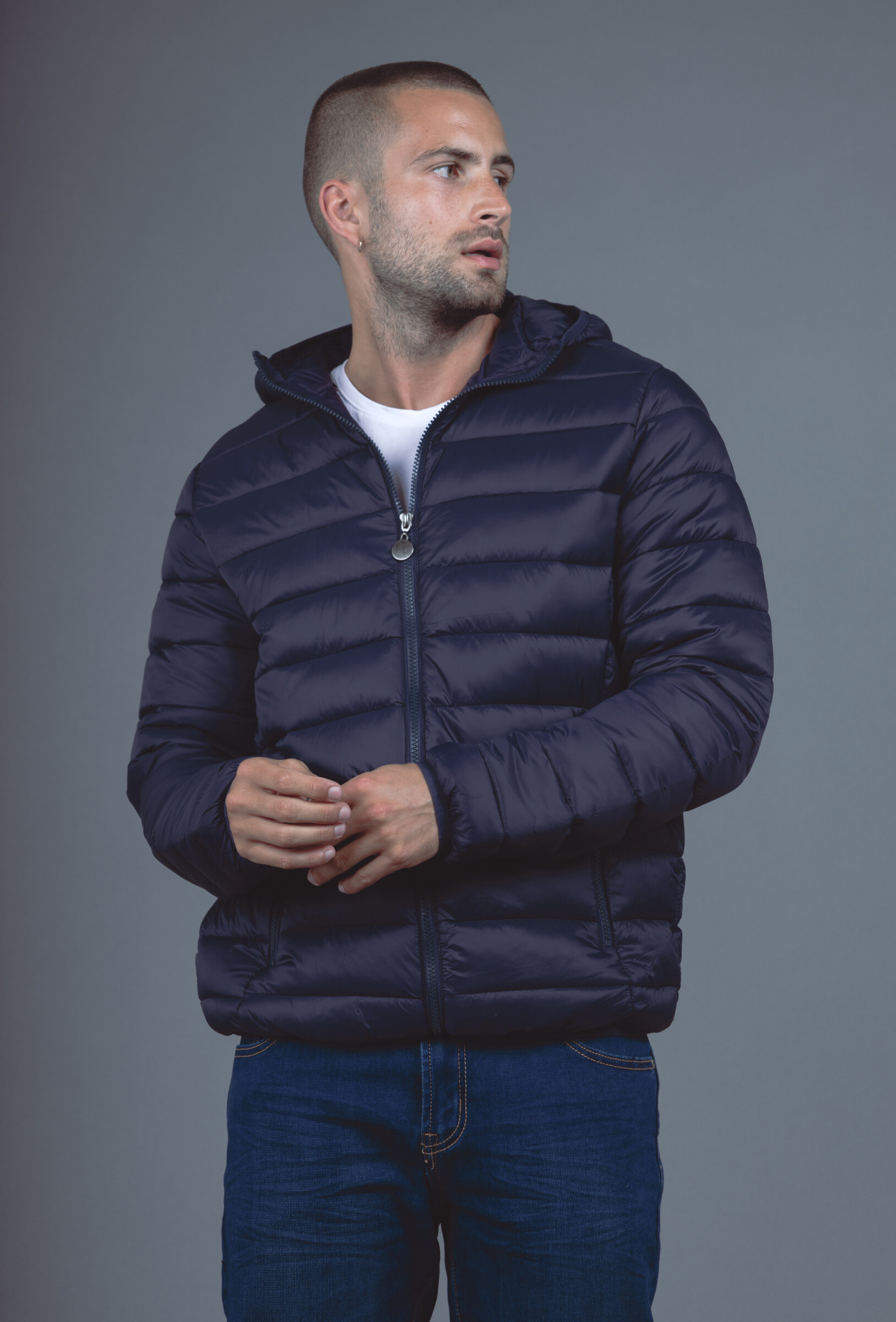 Wholesaler Omnimen - Lightweight Long Sleeve Down Jacket