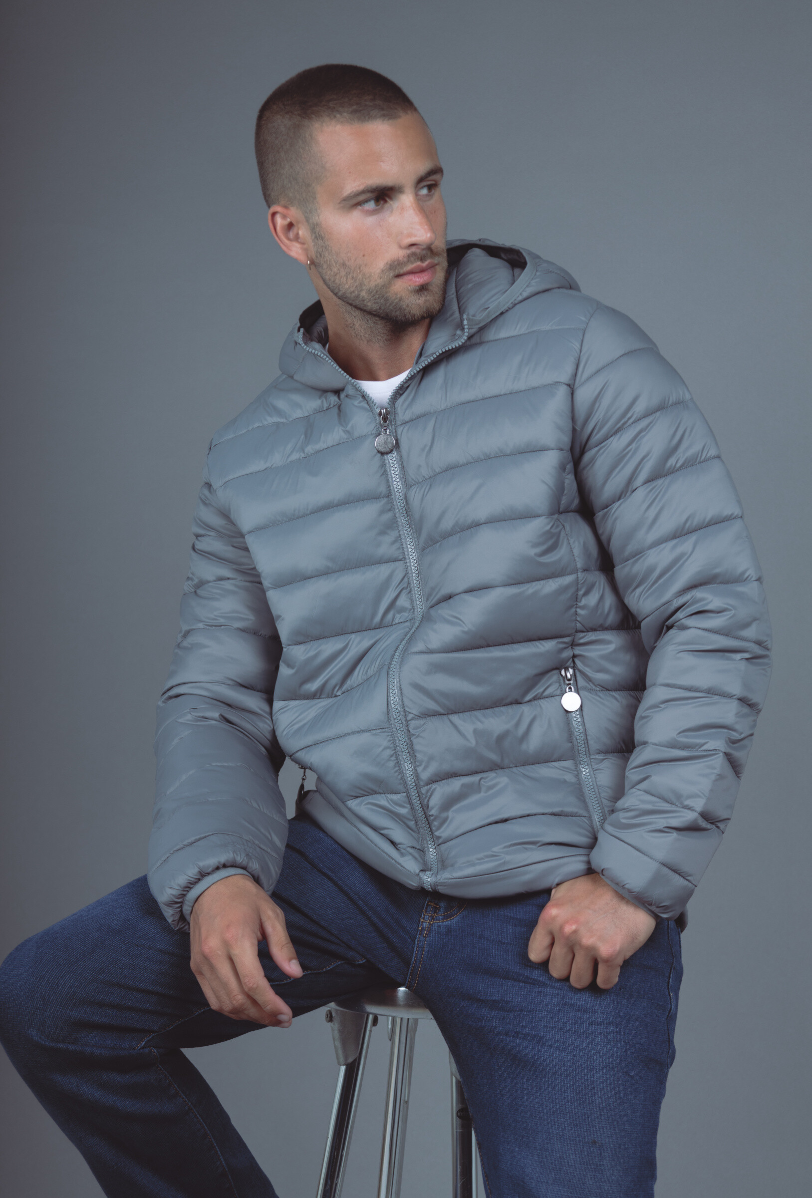 Wholesaler Omnimen - Lightweight Long Sleeve Down Jacket