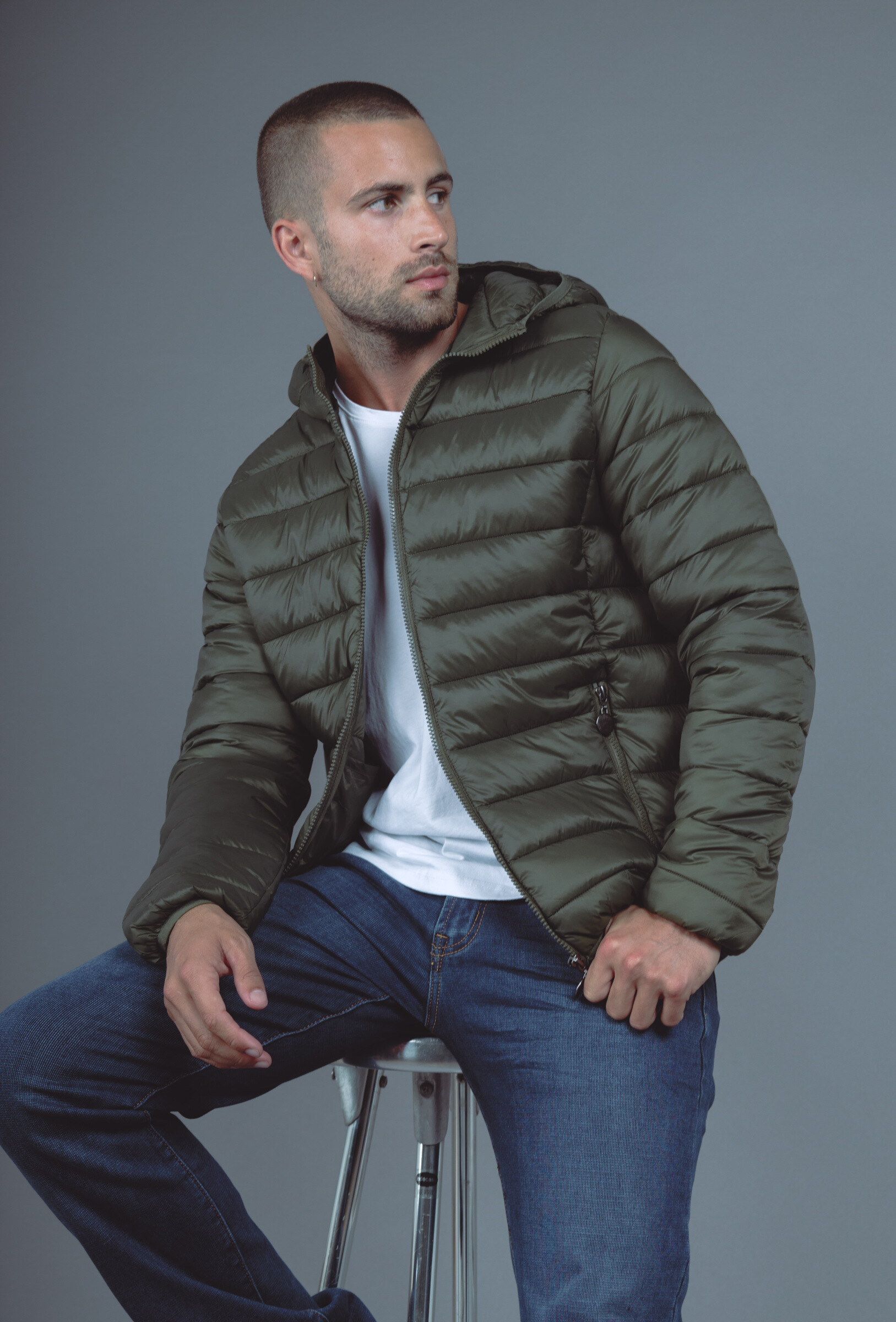 Wholesaler Omnimen - Lightweight Long Sleeve Down Jacket