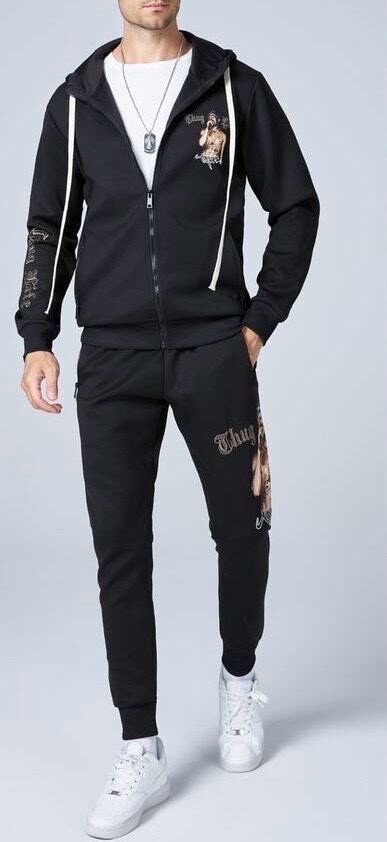 Wholesaler Omnimen - Printed Tracksuit Set