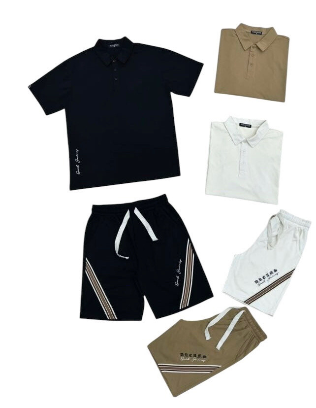 Wholesaler Omnimen - Polo man together with classic collar & short jogging premium
