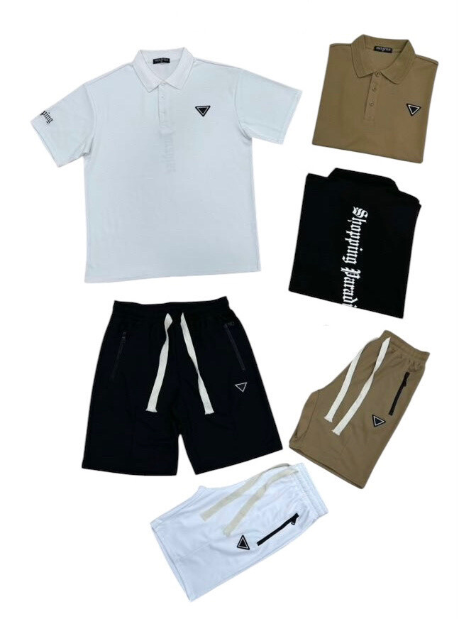 Mayorista Omnimen - Polo Man junto con Classic Collar & Short Jogging Premium