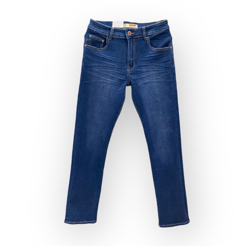 Grossiste Omnimen - Jeans Regular Bleu Denim