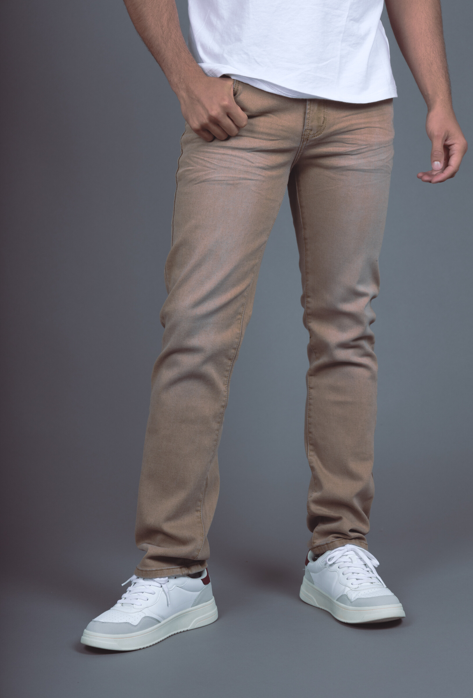 Wholesaler Omnimen - Camel Regular Jeans