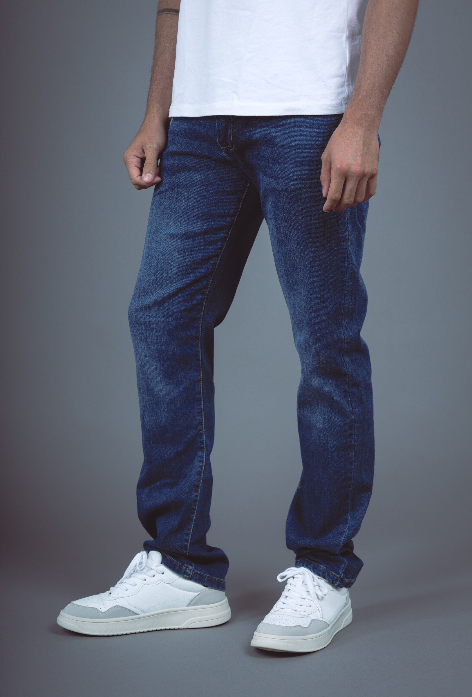 Mayorista Omnimen - Vaqueros Relaxed Fit Azul Denim