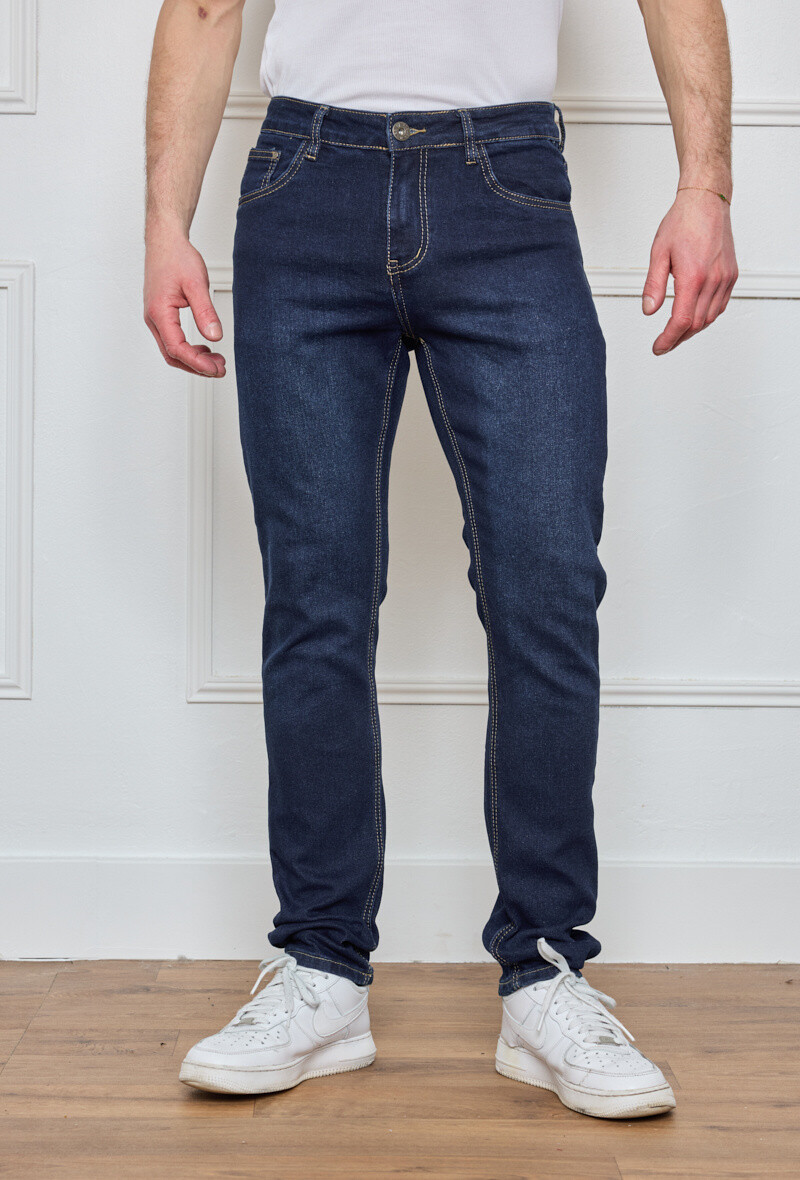 Großhändler Omnimen - Klassische verbleite Blue Jeans