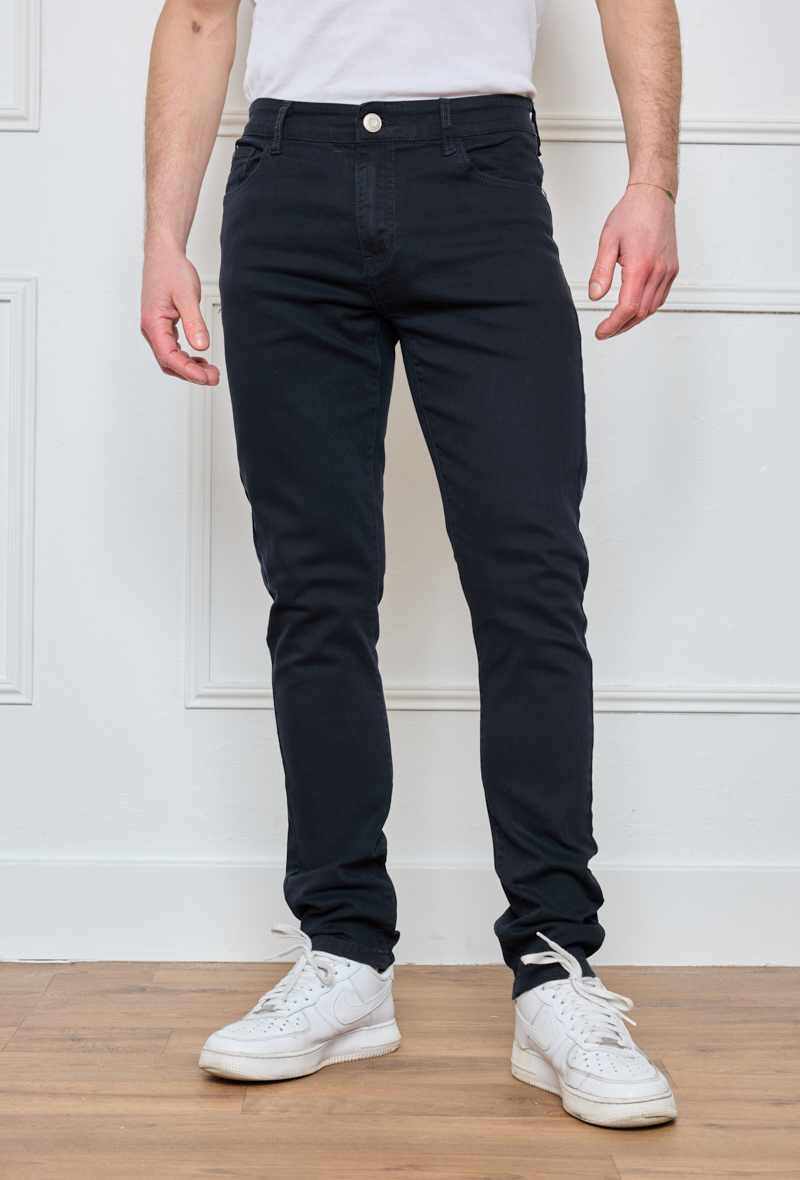 Grossiste Omnimen - Jeans Coupe Slim en Couleur