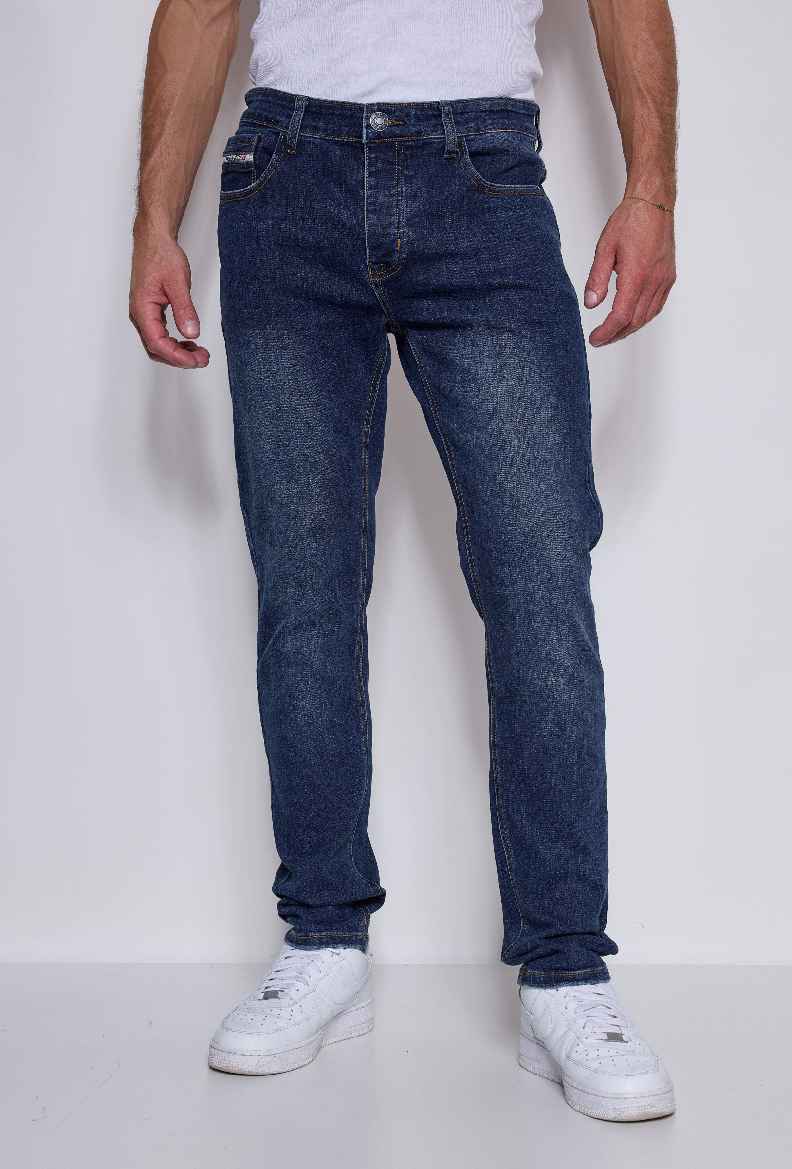 Grossiste Omnimen - Jeans Bleu Denim - Coupe Slim