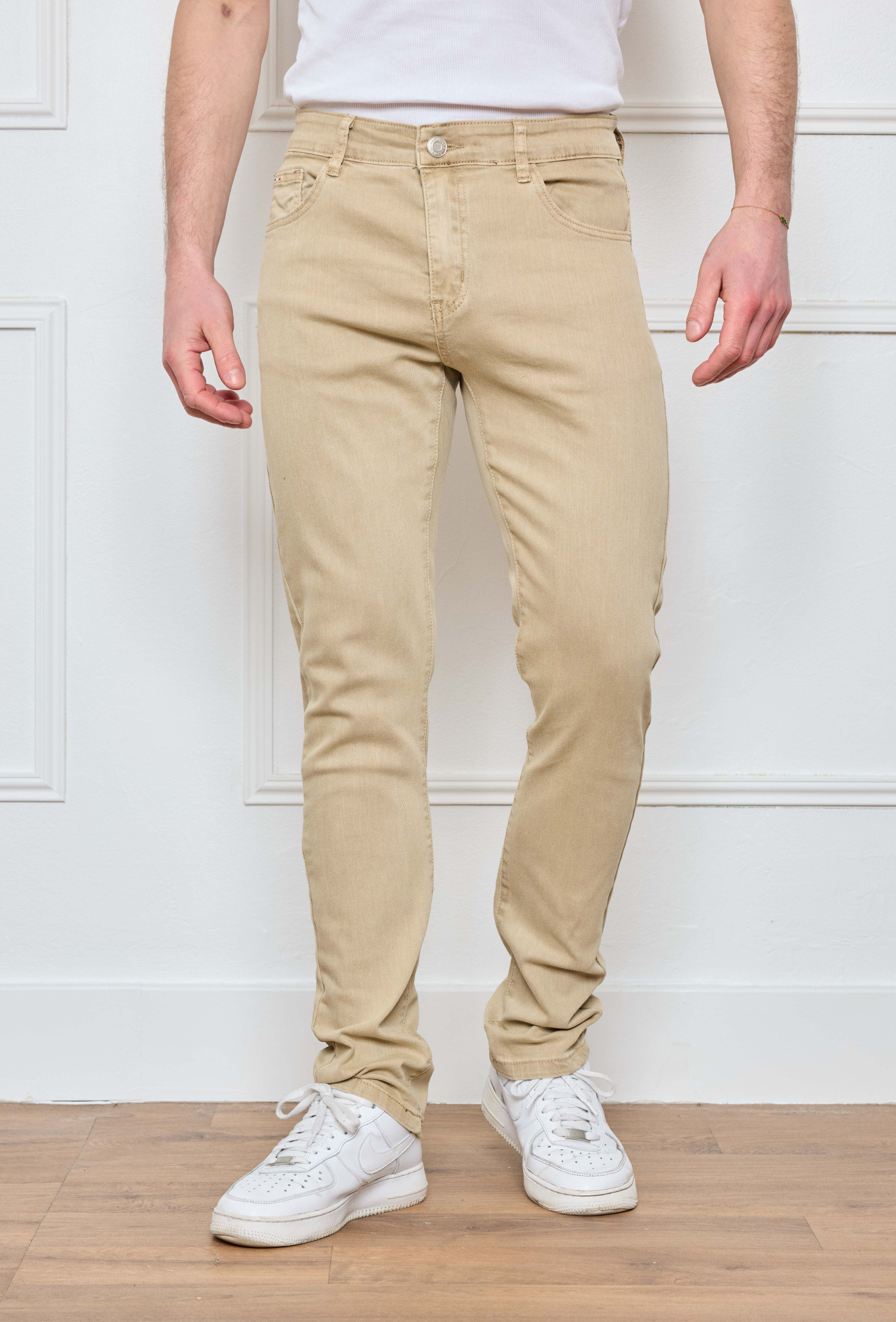 Grossiste Omnimen - Jeans Coupe Slim en Couleur