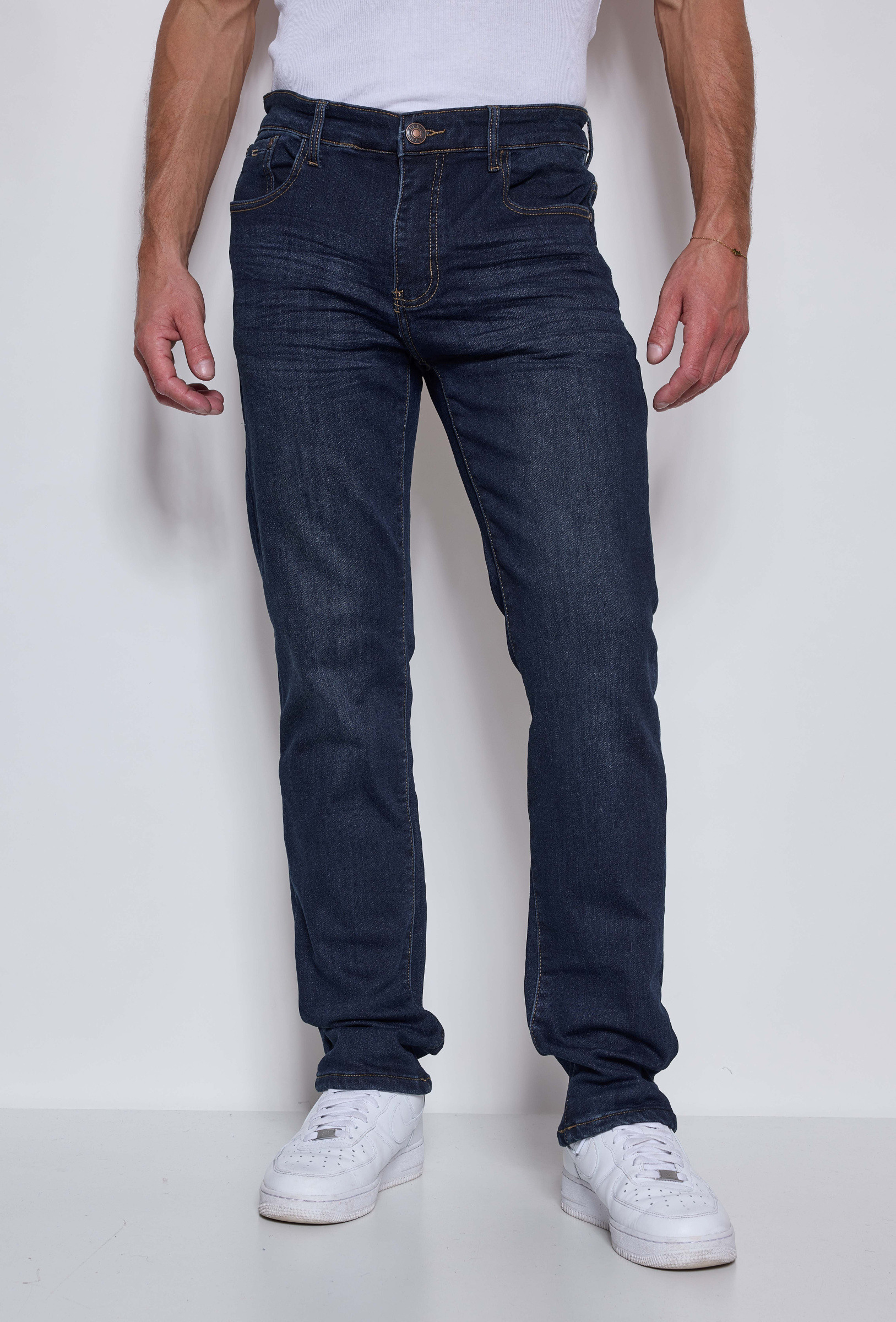 Grossista Omnimen - Jeans Blu Sbiadito Foderato - Collezione Inverno