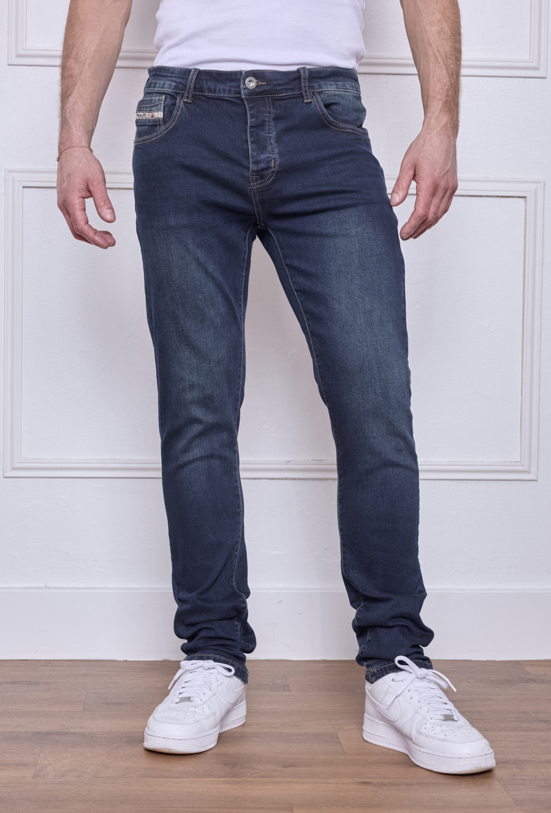 Großhändler Omnimen - Herren-Jeans Slim Fit in Hellblau
