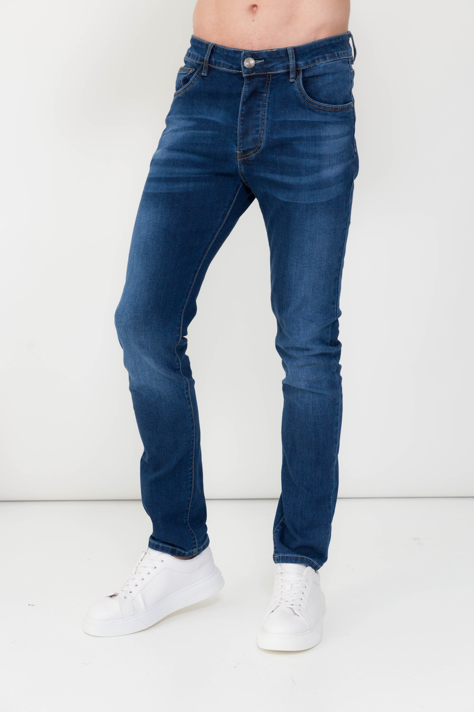Großhändler Omnimen - Jeans für Männer schlank grundlegend 0590