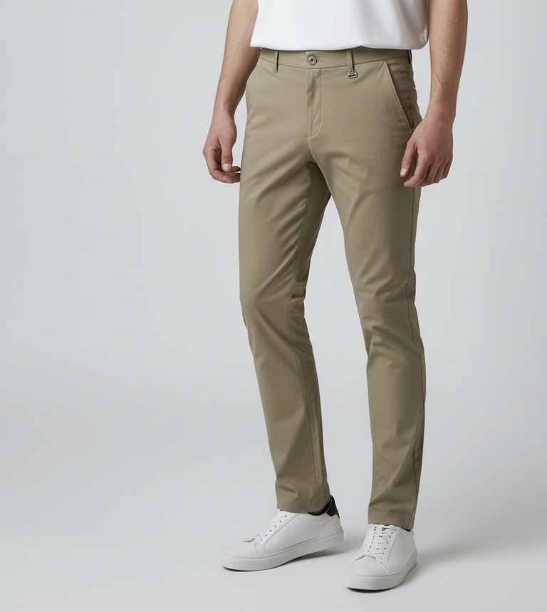 Großhändler Omnimen - Herren Chino-Hose mit Bi-Stretch und Struktur - Bequem Großhändler Omnimen - Herren Chino-Hose mit Bi-Stretch und Struktur - Bequem