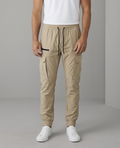 Großhändler Omnimen - Lässige Cargo-Jogginghose - sportlicher Look Großhändler Omnimen - Lässige Cargo-Jogginghose - sportlicher Look