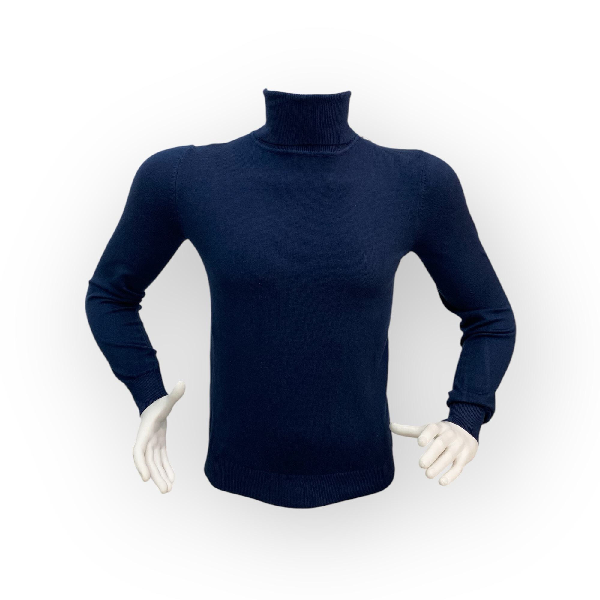 Wholesaler Omnimen - Turtleneck sweater Plain Material Soft