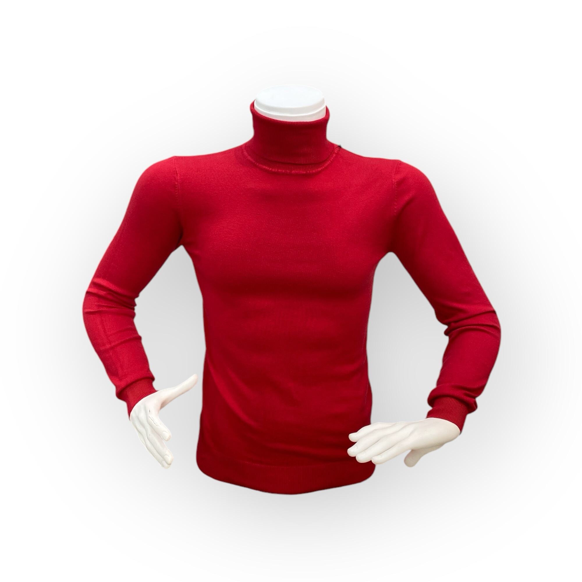 Wholesaler Omnimen - Turtleneck sweater Plain Material Soft