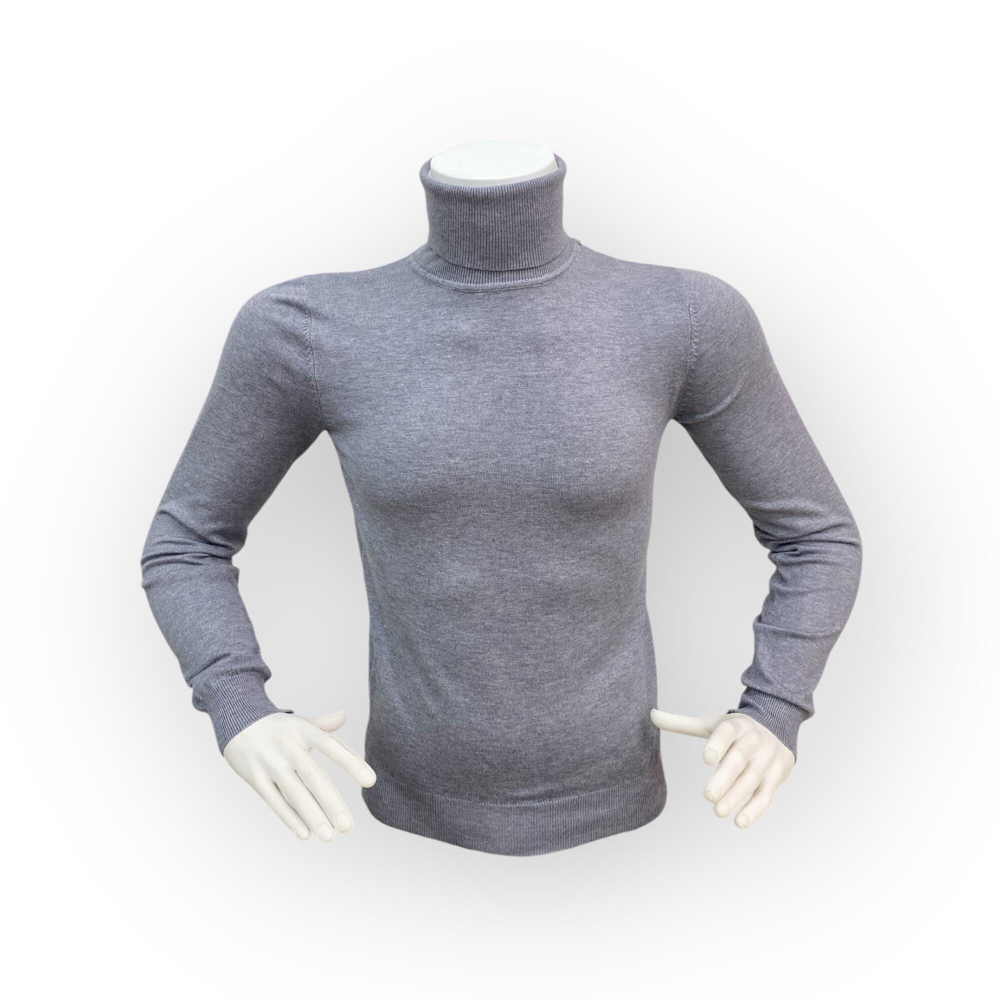 Wholesaler Omnimen - Turtleneck sweater Plain Material Soft