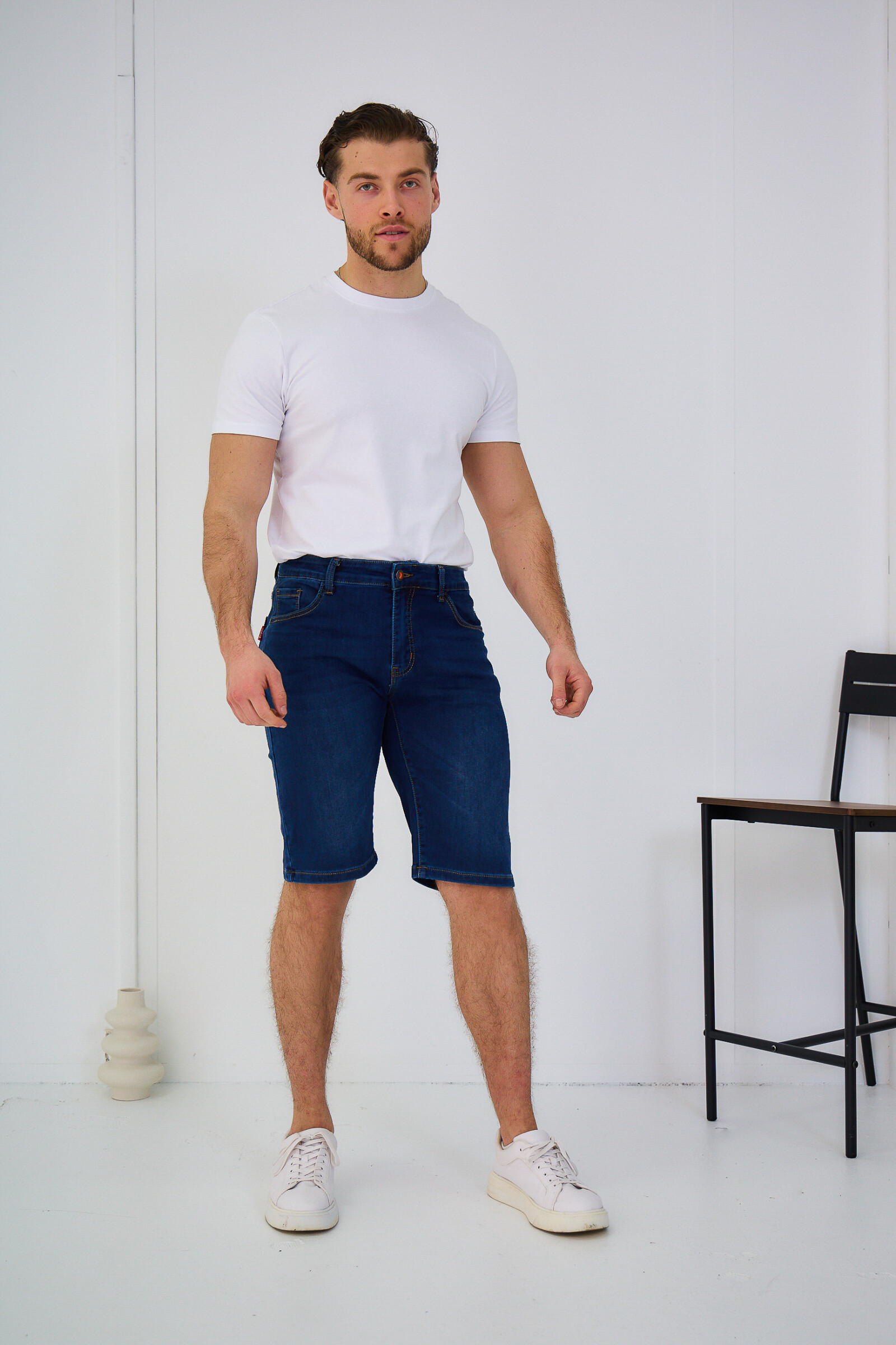 Wholesaler Omnimen - Streed blue jeans shorts trendy trendy