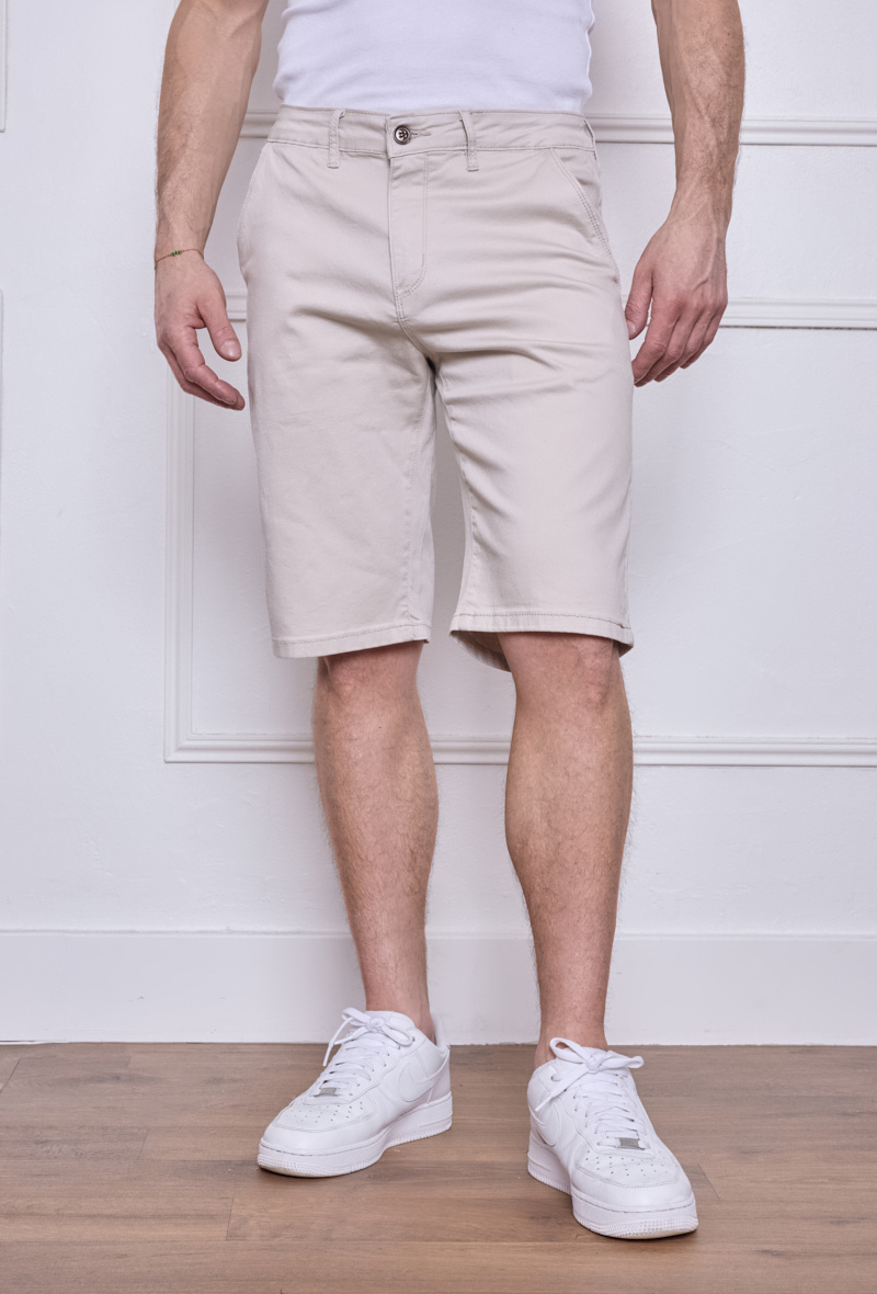 Grossista Omnimen - Bermuda Chino in Cotone Colorato da Uomo alla Moda
