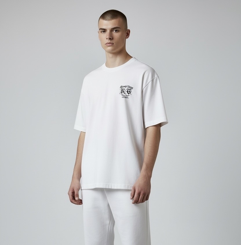 Großhändler Omnimen - Oversize T-Shirt - Moderner und Trendiger Look