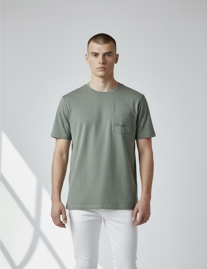 Grossiste Omnimen - T-shirt Homme Minimaliste “Oceano Pacifico”