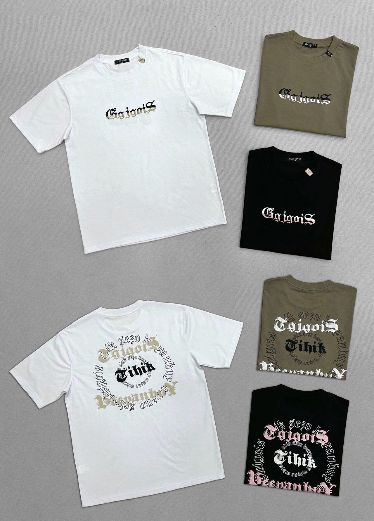 Wholesaler Omnimen - Oversize t -shirt printed