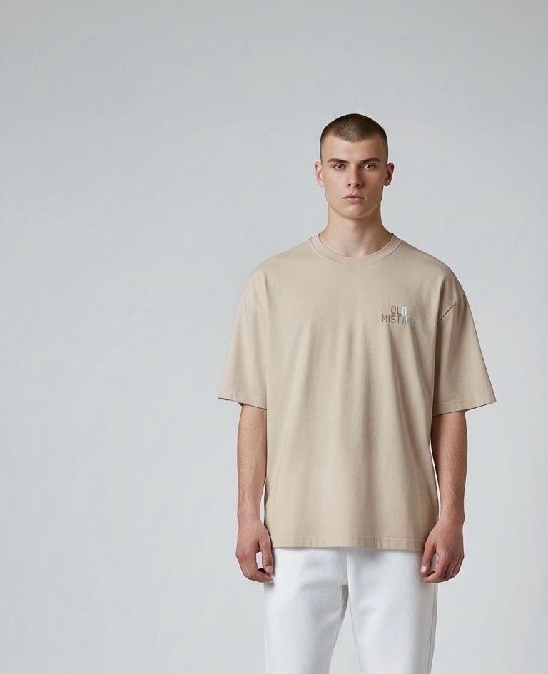 Wholesaler Omnimen - Men's oversized t-shirt - back text print