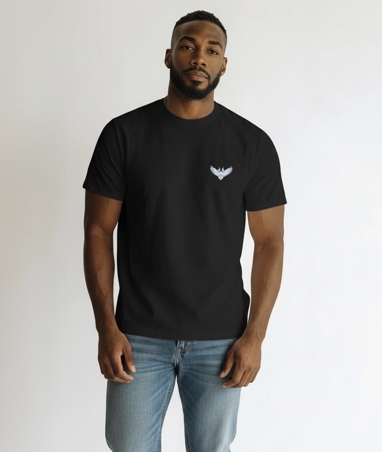 Großhändler Omnimen - Kurzarm Baumwoll-T-Shirt - Bedruckt