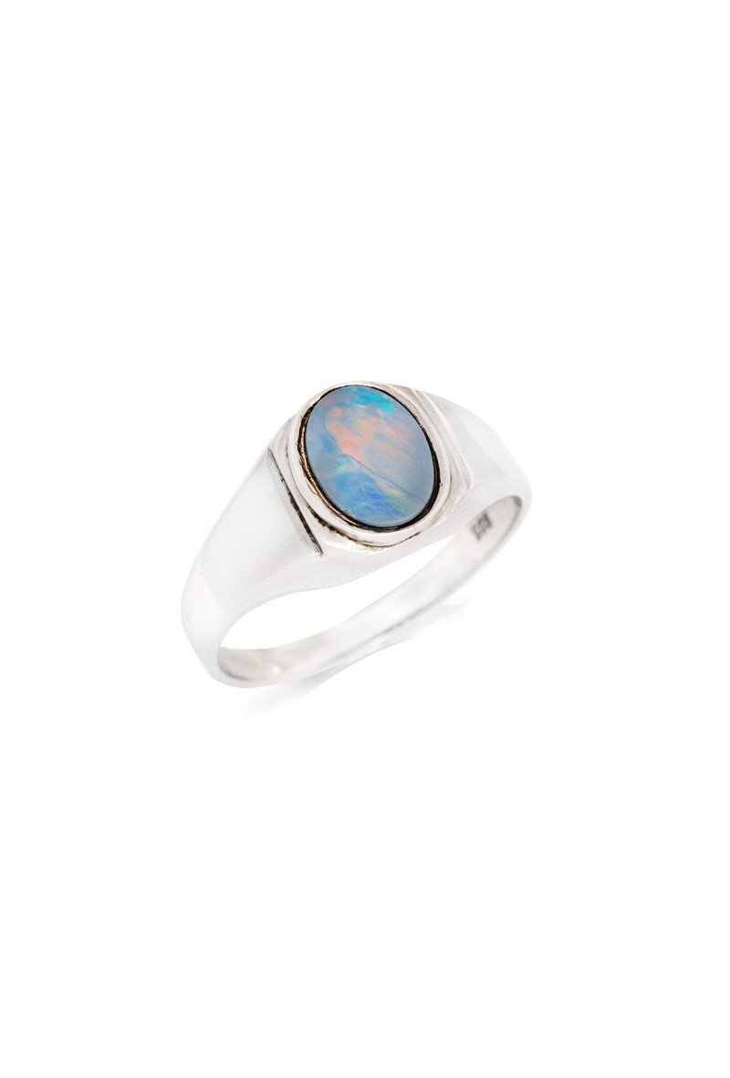 Mayorista OPALOOK FRANCE - Oval Australia Opaler, plata 925 - PE0393R