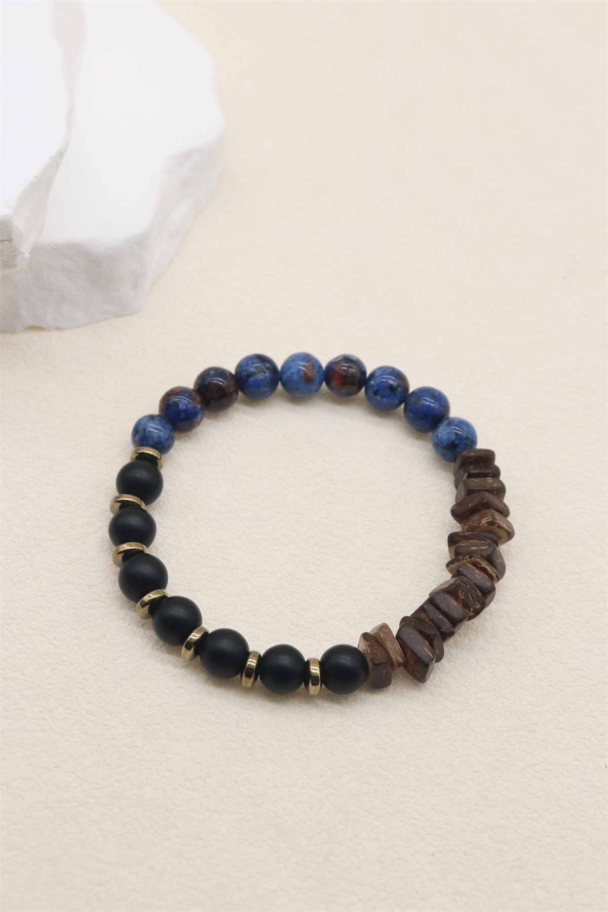 Grossiste ORIENT EXPRESS FIRST - LOT DE BRACELET HOMME EN ACIER. CUIR ET RESINE