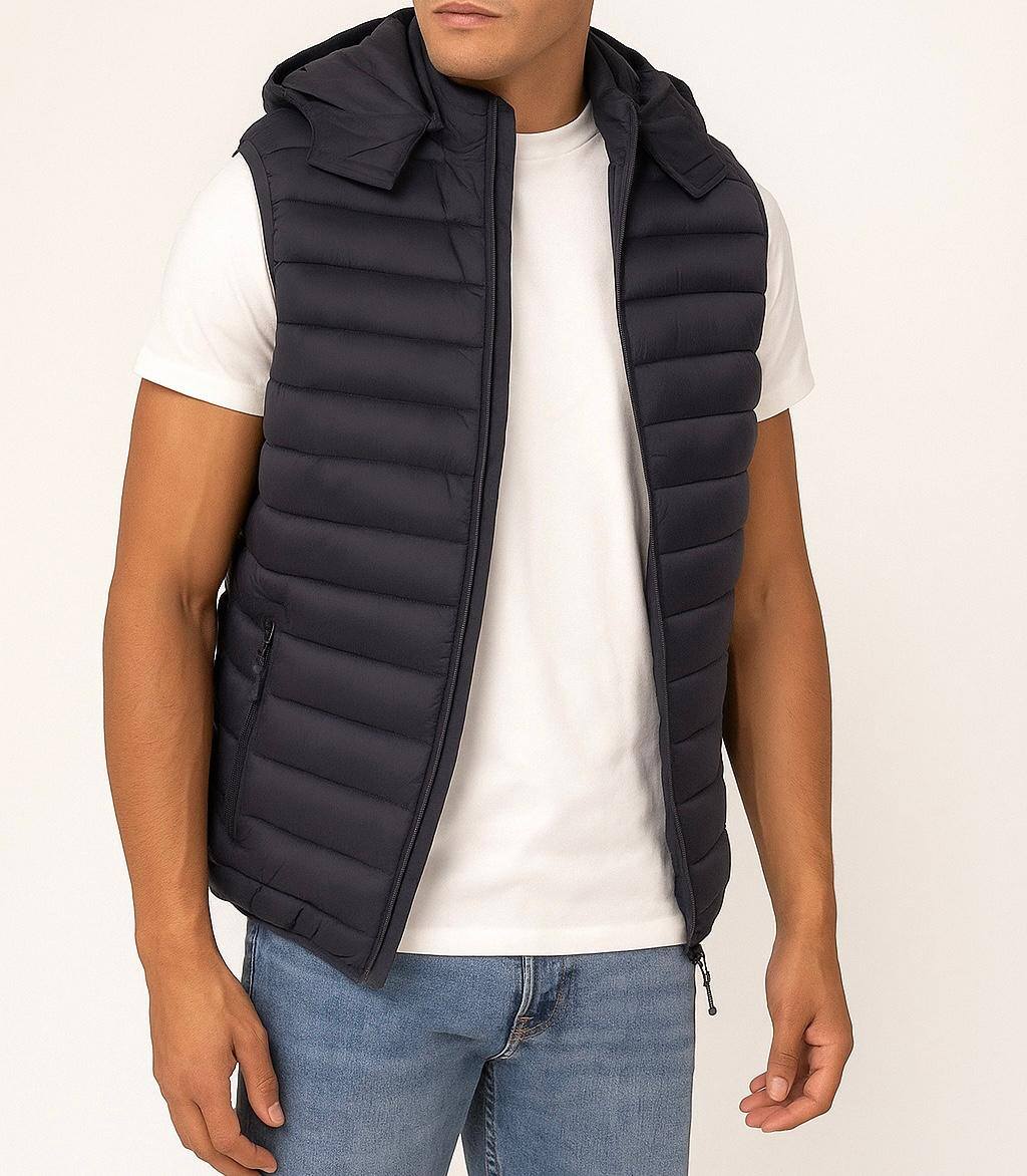 Wholesaler Origin's Paris - Sleeveless puffer jacket