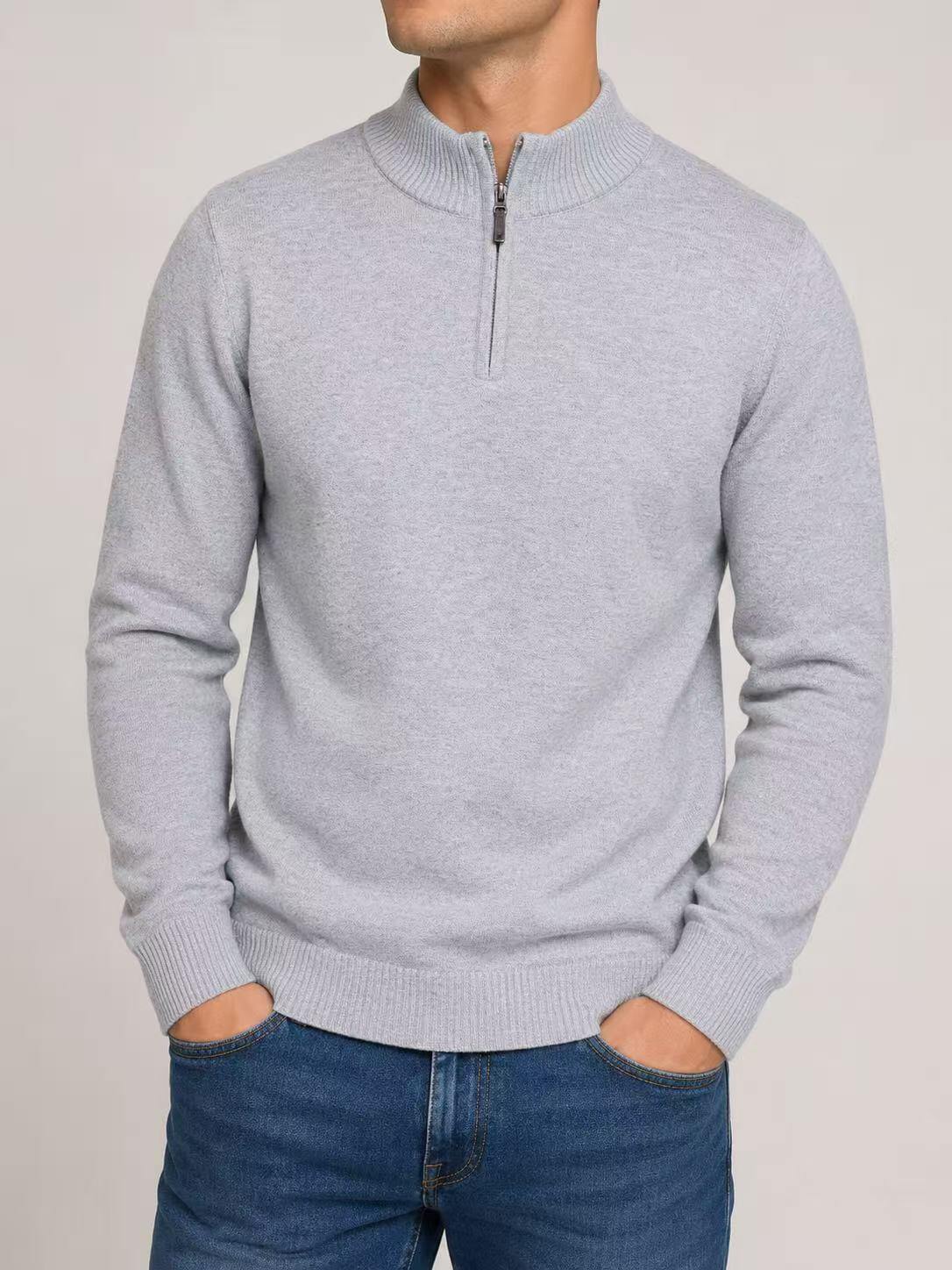 Mayorista Origin's Paris - Jersey de media cremallera para hombre