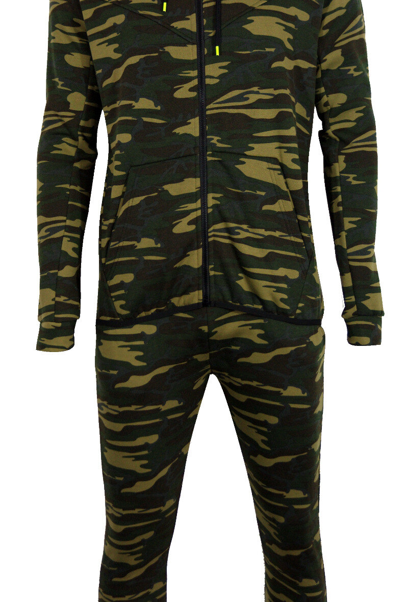 Grossiste Origin's Paris - Jogging camouflage militaire homme