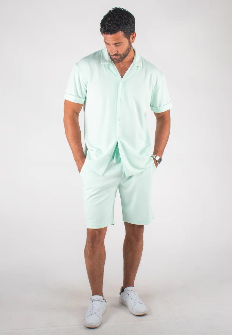 Wholesaler PANAME BROTHERS - Short-sleeve shirt and shorts set