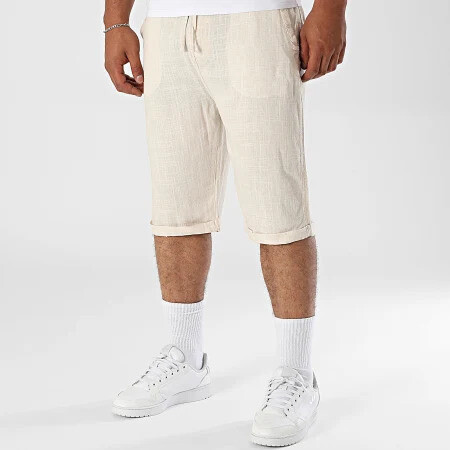 Grossiste PANAME BROTHERS - Short chino tendance estival en lin