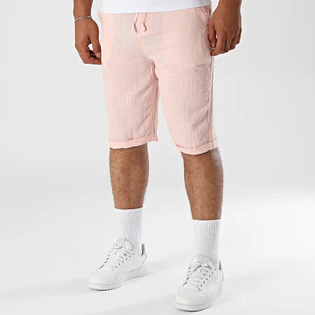 Grossiste PANAME BROTHERS - Short chino tendance estival en lin