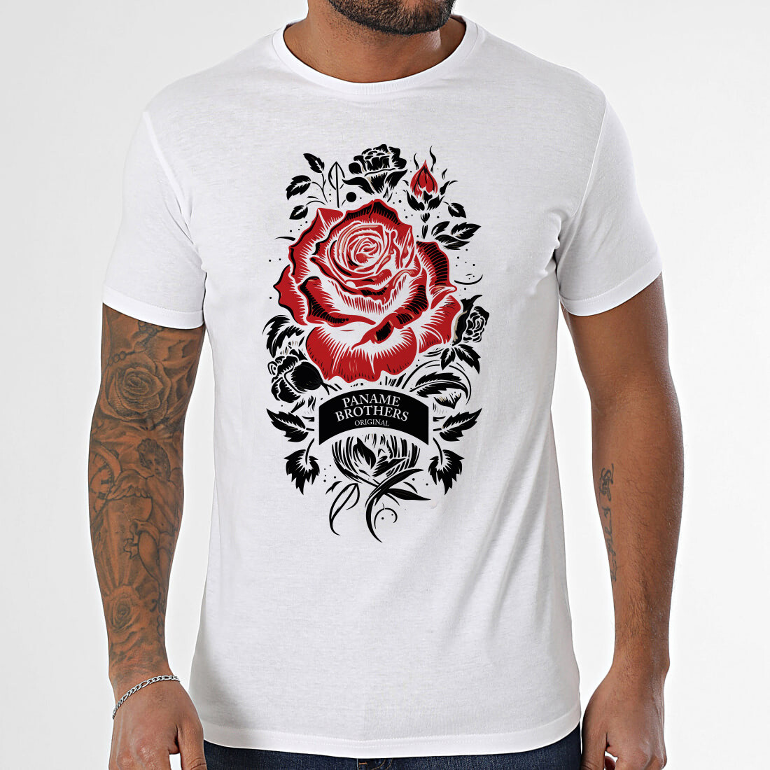 Mayorista PANAME BROTHERS - Camiseta de fotoprinta de manga corta