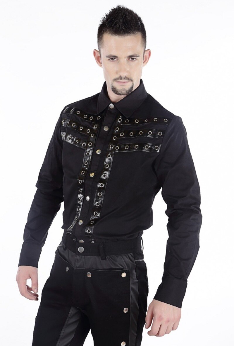 Wholesaler Pentagramme - Steampunk men's shirt