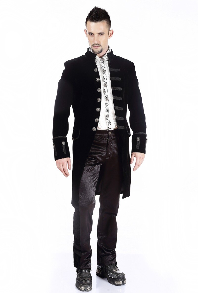 Wholesaler Pentagramme - Victorian Gothic Aristocrat Man Coat
