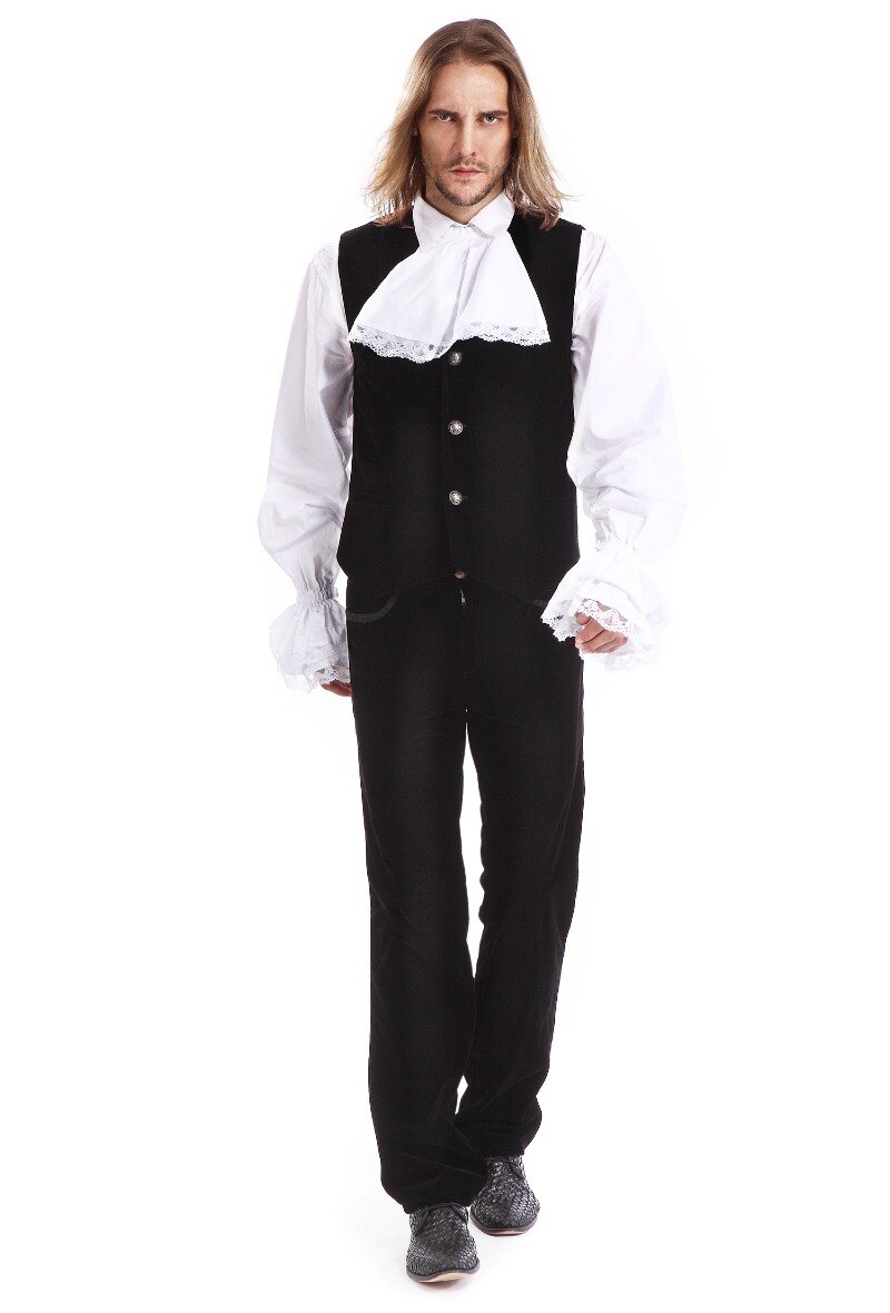 Wholesaler Pentagramme - Gothic Aristocrat Man Velvet Trousers