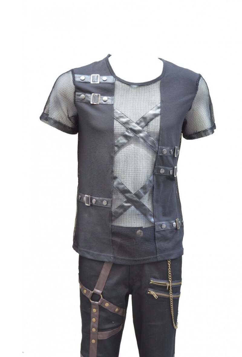 Wholesaler Pentagramme - Gothic Fishnet Men's Tee Shirt
