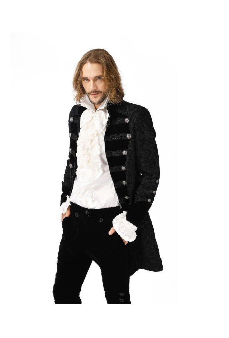 Wholesaler Pentagramme - GOTHIC JACKET WITH BROCARD