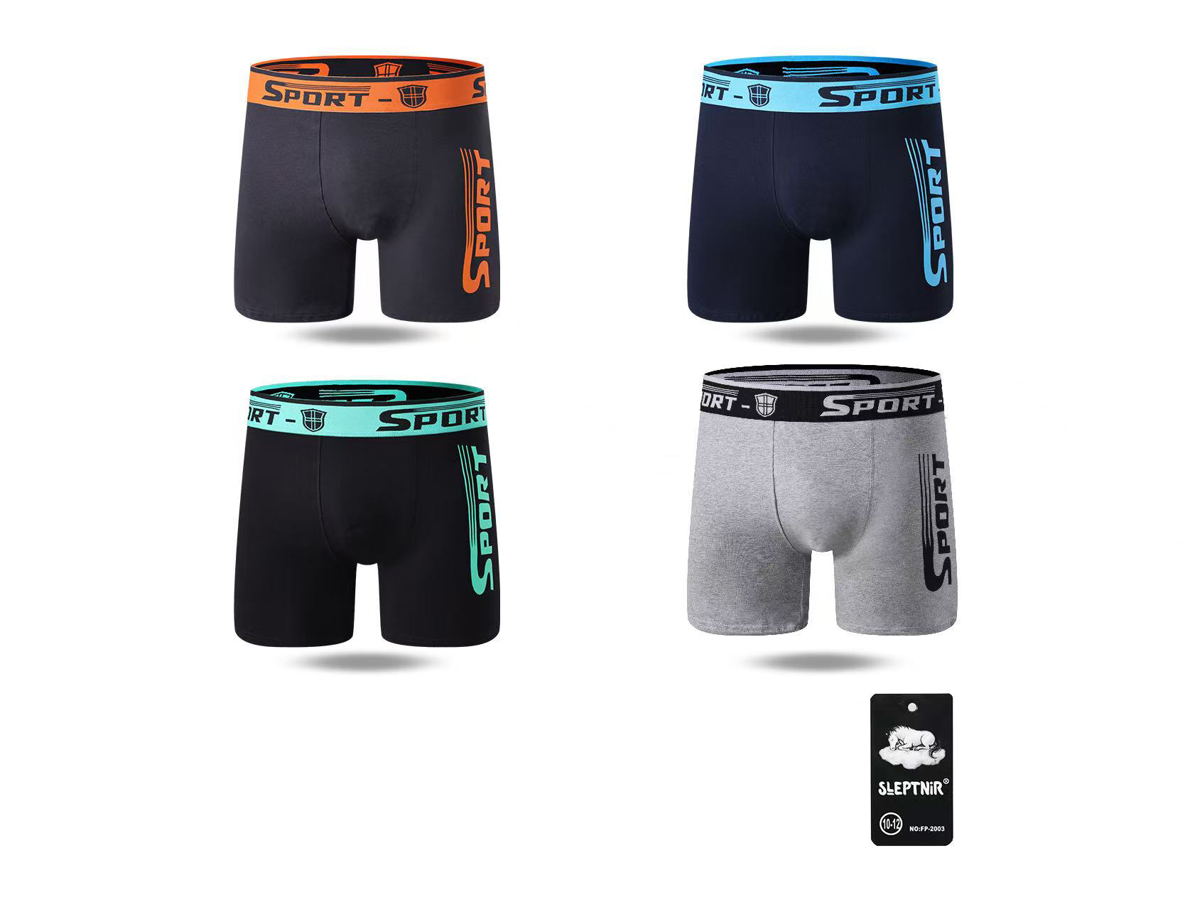Wholesaler PHENIX ROUGE - MEN'S LONG COTTON BOXERS