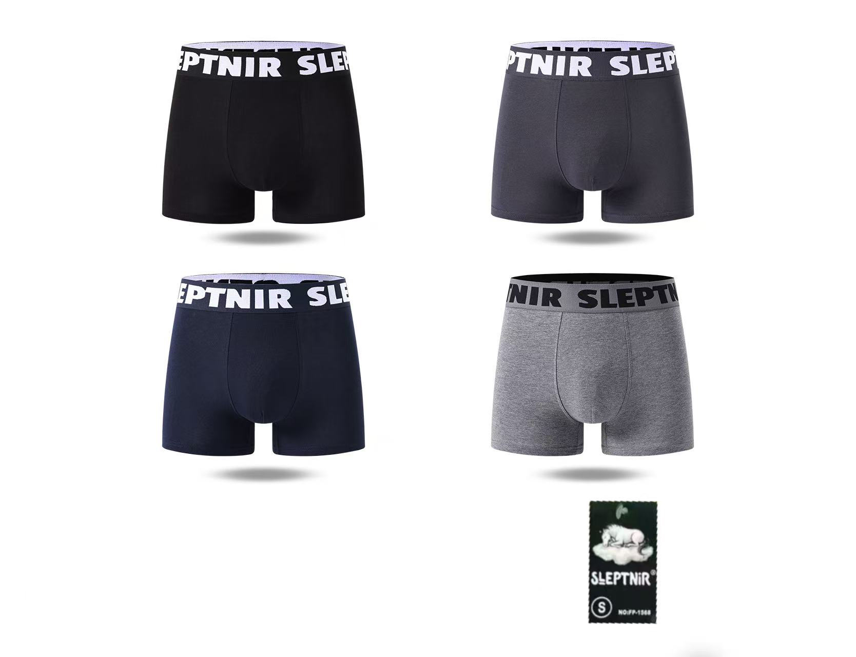 Wholesaler PHENIX ROUGE - LARGE SIZE 4XL MEN'S COTTON BOXERS