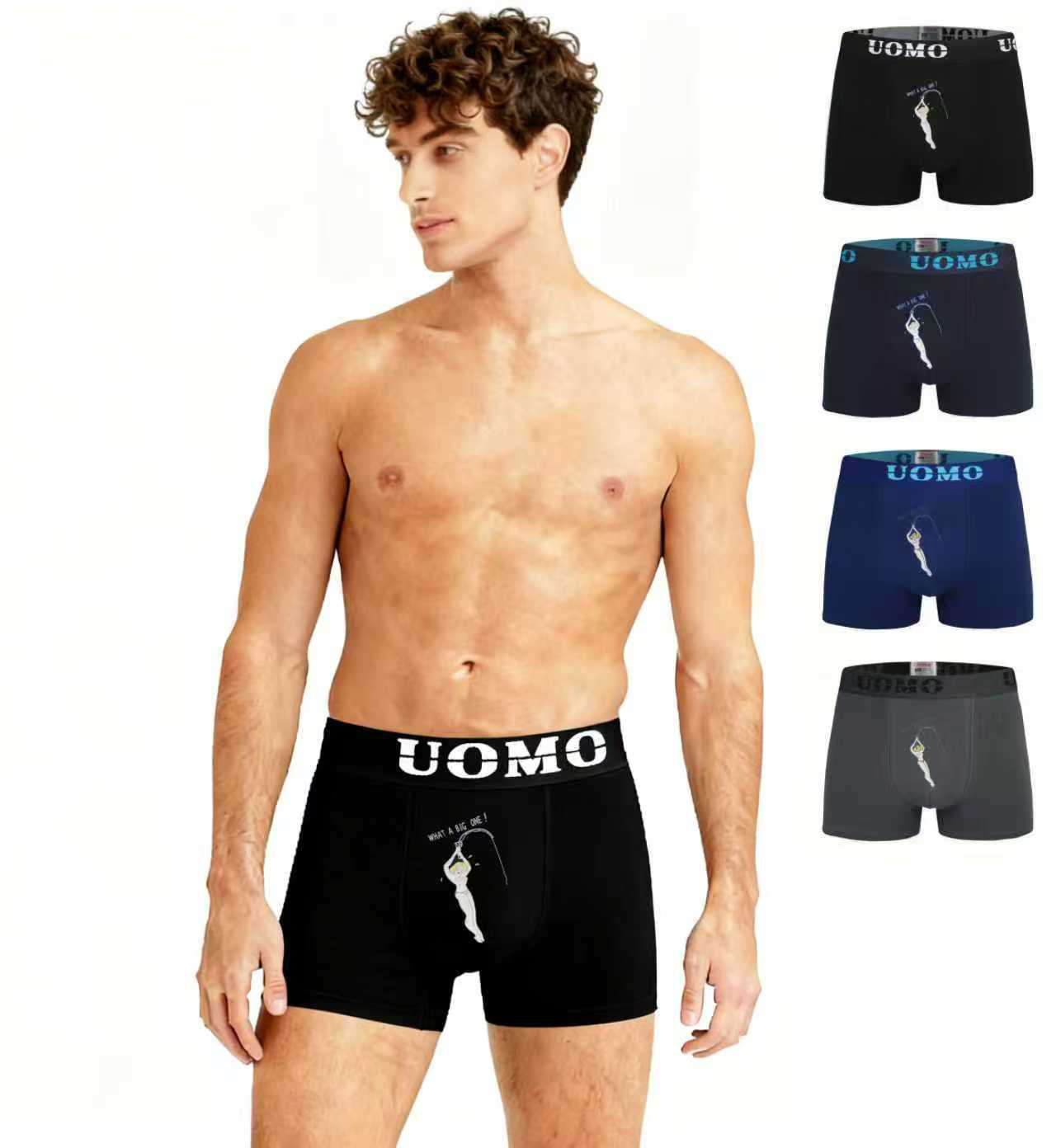 Großhändler PHENIX ROUGE - HERREN-BOXERSHORTS AUS BAUMWOLLE